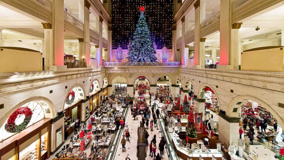 Mall Christmas decor